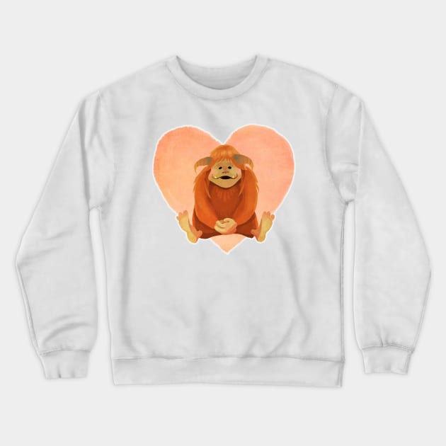 Labyrinth Ludo Love Crewneck Sweatshirt by Specialstace83